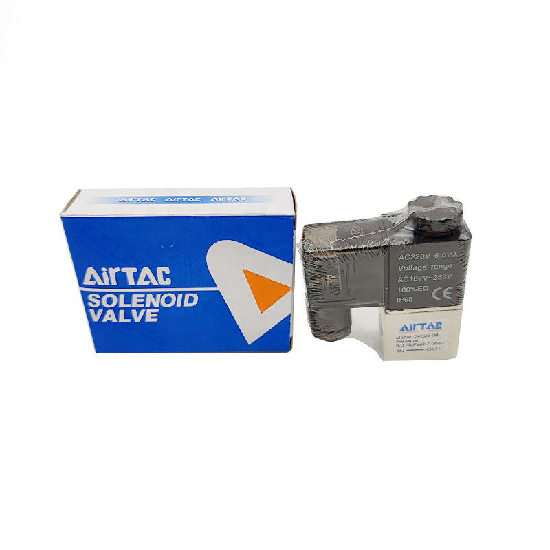 4 2V025-08 شیر برقی پنوماتیک 2V025-08