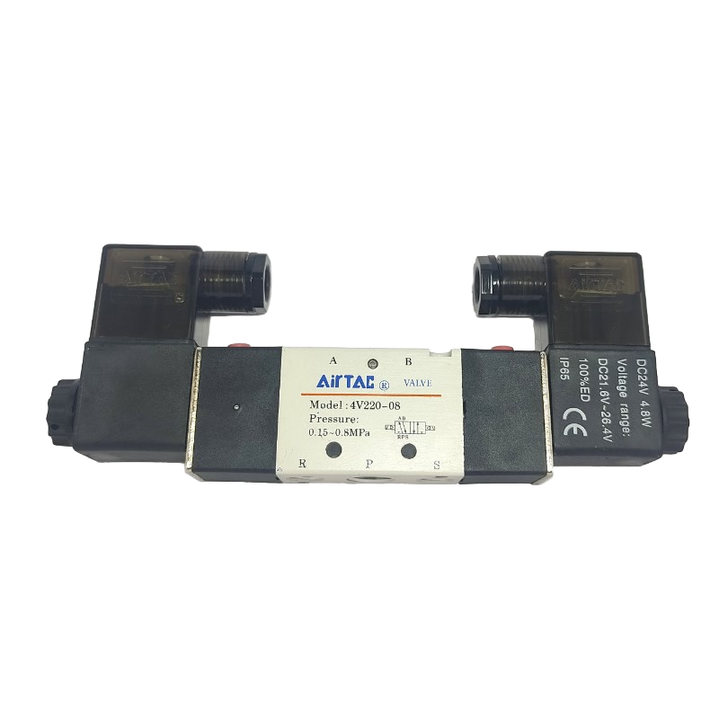 3 شیر برقی پنوماتیک AirTAC 3V220-08