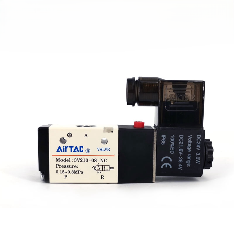 5 شیر برقی پنوماتیک AirTAC 3V210-08